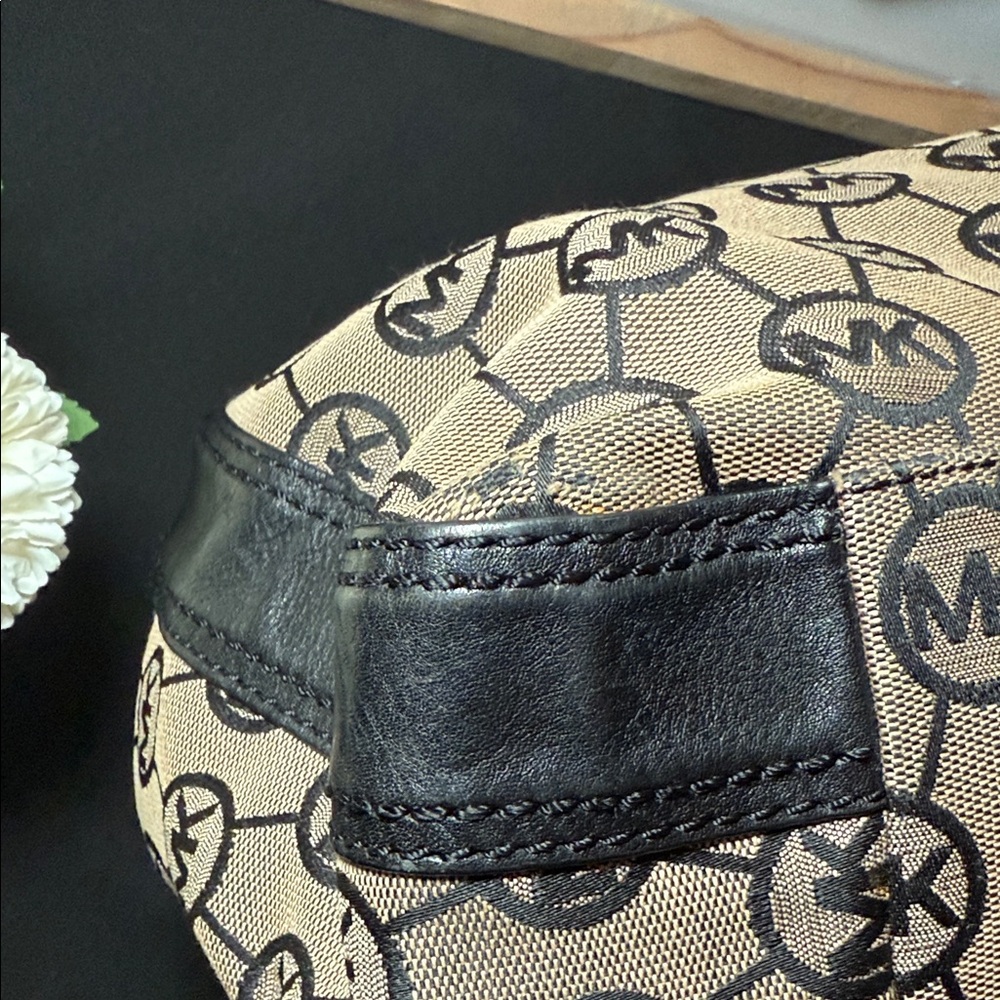 VINTAGE Y2K Michael Kors Ludlow Large Jacquard Signature Bag - Picture 11 of 14